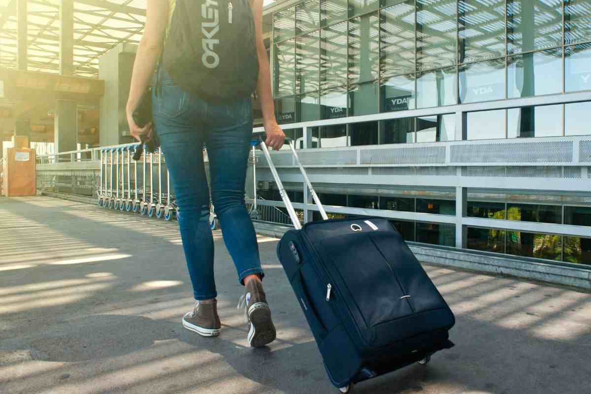 bagaglio errore mettere nastrino o targhetta