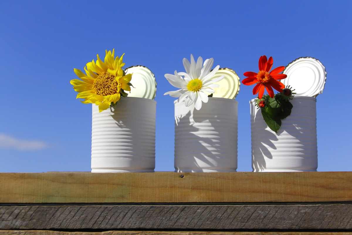 Come riciclare vecchi barattoli 